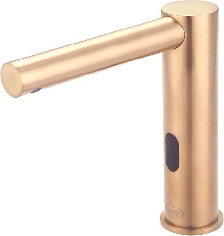 Central Brass 2098-BN Central Brass Single Hole Deck Mount Electronic Sensor Faucet PVD Brushed Nickel in Kuwait