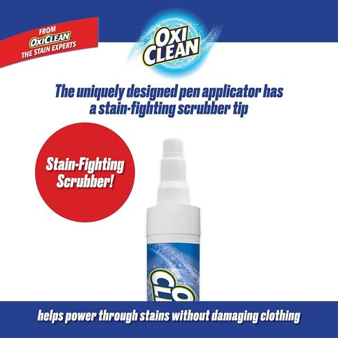OxiClean On The Go Stain Remover Pen for Clothes and Fabric, to Go Instant Stain Removal Stick, 3-Count (Packaging May Vary) in Kuwait