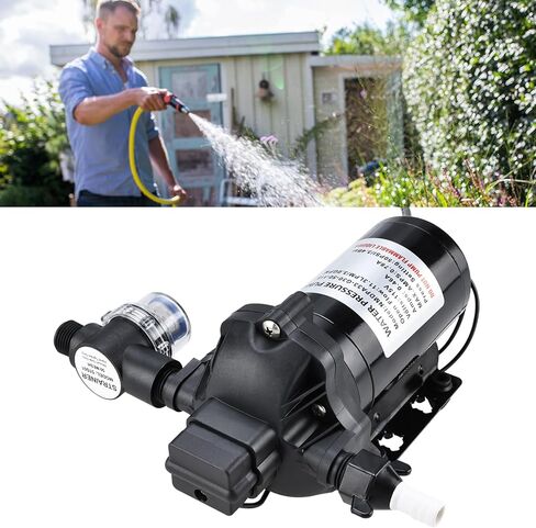Amarine Made Water Pressure Diaphragm Pump 115V 11.3 LPM 3.0 GPM 50 PSI Water Pump Diaphragm Pressure Pump for Caravan/rv/boat/marine in Saudi Arabia