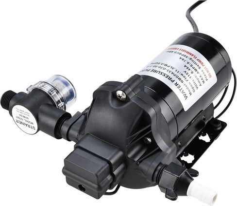 Amarine Made Water Pressure Diaphragm Pump 115V 11.3 LPM 3.0 GPM 50 PSI Water Pump Diaphragm Pressure Pump for Caravan/rv/boat/marine in Saudi Arabia
