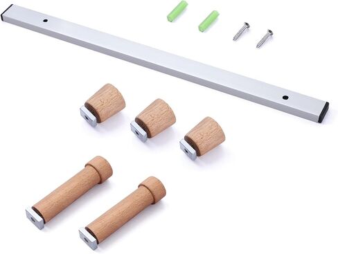Ski Rack,Snowboard Wall Mount Ski Snowboard Storage Rack Ski Holders DIY Adustable Tool Organizers,Fits Any Ski/Snowboard/Skateboard Display (15.75inch) in Saudi Arabia