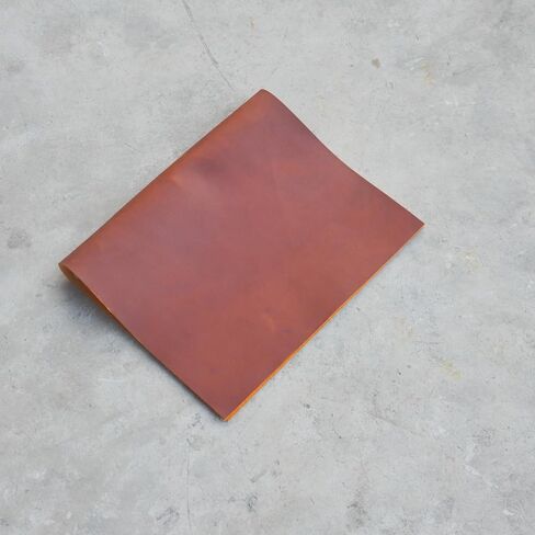 Leather Binder Handmade, 3 Ring Binder, 1" Round Rings, Organizer Planner for A4 8.5" x 11" Notepad Notebook Documents Brown in Saudi Arabia