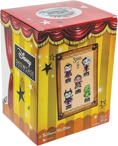 Enesco World of Miss Mindy Disney Villains 101 Dalmations Cruella de Vil Figurine, 7 Inch, Multicolor in Saudi Arabia