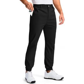 Soothfeel Men's Joggers Pants Stretch Golf Joggers 4 Pockets Slim Fit Work Dress Sweatpants Casual Athletic Travel Golf Pants