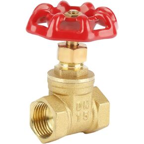 Brass Gate Valve DN15 Brass Gate Valve Rotary Sluice Valve 232PSI for Water Oil Gas