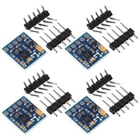 4PCS GY-271 QMC5883L Triple Axis Compass Magnetic Sensor Electronic Compass Module IIC Transmission 3-5V