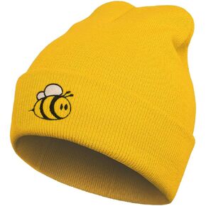 Gifts for Women Cute Beanie Winter Knit Hat Embroidered Cuffed Skull Caps Halloween Christmas Xmas Birthday Gifts