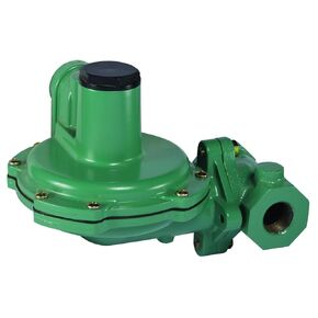 HSRL-BFC 3/4" FNPT CI 2nd Stage UL Regulator with Relief, 10-12.5" WC, 3/8" Port, 3/4" Vent