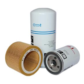 Filter Kit 2202929400/2202929450 Air/Oil Separator, 1092200281/1613900100 Air Filter, 2202929500/2202929550 Oil Filter,Compatible with GA5/11FF Air Compressor Compression Equipment Accessories