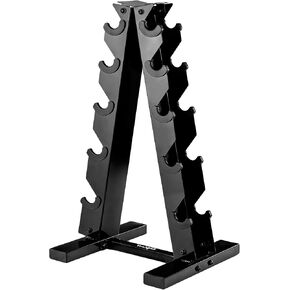 YES4ALL Dumbbell Rack Stand Only, 5 Tier A Frame Weight Rack for Dumbbells