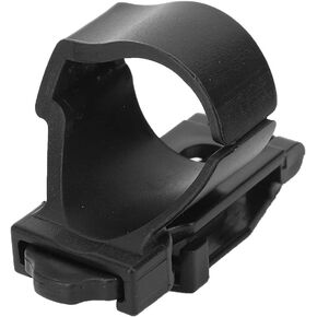 Black Snorkel Clip,Quick Release Type Universal Snorkeling Diving Air Tube Holder Snorkel Keeper Connector Buckle