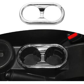 RT-TCZ for Wrangler JK Cup Holder Trim Cover, Carbon Fiber Interior Accessories for Jeep Wrangler JK JKU 2007 2008 2009 2010