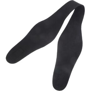 VALICLUD Swimming Headband Neoprene Ear Waterproof Plugs for Men Women Swimming Diving Accessories(Black+Rosy)