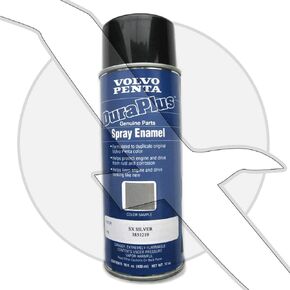 Volvo Penta SX Silver Gray Metallic Paint 3851219
