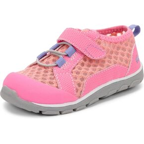 See Kai Run - Anker Water-Friendly Active Shoe for Little Kids, Coral/Multi, Little Kid 11