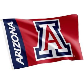 Desert Cactus University of Arizona Flag Wildcats UA Flag Banners 100% Polyester Indoor Outdoor 3x5 feet Flags (Design R)
