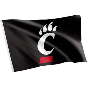 Desert Cactus University of Cincinnati Flag Bearcats UC Flag Banners 100% Polyester Indoor Outdoor 3x5 feet Flags (Style D)