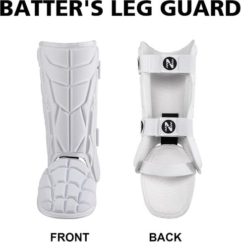 Batter's Leg Guard, Baseball Shin Guards, Batter's Baseball Softball Leg Guard for Youth and Adult in Saudi Arabia