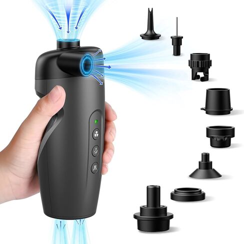 SUP Electric Air Pump for Inflatables,20PSI Rechargeable Air Pump with 3000mAh Battery,Air Mattress Pump for Inflatable Pool Raft Bed Boat Snow Ring in Saudi Arabia
