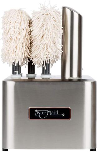 Barmaid GP-3MINI Electric Glass Polisher, Silver in Kuwait