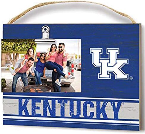 KH Sports Fan Team Color Kentucky Wildcats Clip Photo Frame, Holds 4x6 Photo, Wildcats Gifts and Home Decor; Display Your Team Spirit with This Kentucky Picture Frame in Saudi Arabia
