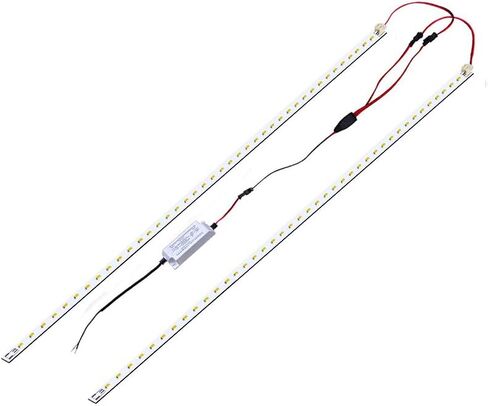 4FT Magnetic LED Troffer Retrofit Kit, 2x4 FT LED Retrofit Kit,36W,5000K Daylight White,Super Bright 5400LM,0-10V Dimmable,T8 T10 T12 Fluorescent Replacement,UL Cert,Quick Easy Install in Saudi Arabia