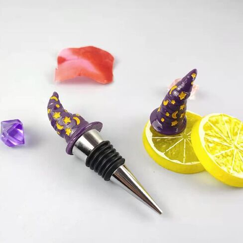 Halloween Wine Bottle Stopper Ghost Pumpkin Black Cat Wine Corks Wine Accessories for Halloween Party Home Bar Wine Decoration in Saudi Arabia