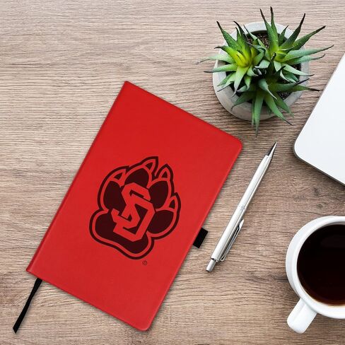 مفكرة ملونة محفورة بالليزر من ريكو إندستريز NCAA South Dakota Coyotes in Saudi Arabia