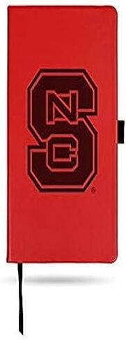 مفكرة ملونة محفورة بالليزر من Rico Industries NCAA North Carolina State Wolfpack، 5.25 × 8.25 بوصة in Saudi Arabia