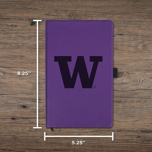 مفكرة ملونة محفورة بالليزر من ريكو إندستريز NCAA Washington Huskies in Saudi Arabia