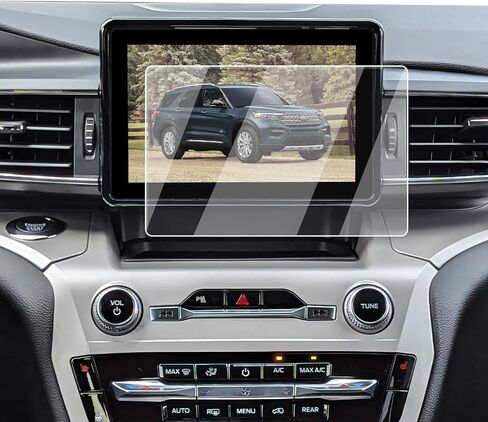 Screen Protector 2 Pcs Compatible with 2019-2024 Dodge Ram 1500, Anti-Reflective Navigation Screen Protector 12 Inch Ram 1500 2500 3500 Accessories- Nano-film & Easy to Install in Kuwait