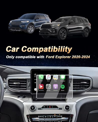Screen Protector 2 Pcs Compatible with 2019-2024 Dodge Ram 1500, Anti-Reflective Navigation Screen Protector 12 Inch Ram 1500 2500 3500 Accessories- Nano-film & Easy to Install in Kuwait