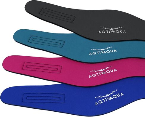 AqtivAqua Swimming Headband - Swim Ear Band Protection Cover - Swim Headband for Kids Adults Men Women Infant Toddlers, Hair Guard - Keep Ear Plugs in in Saudi Arabia