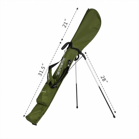 HELIX Golf Stand Bag, Lightweight Easy Carry Golf Sunday Travel Bag with Shoulder, Practice Ranger Sunday Golf Bag for Women Men in Kuwait