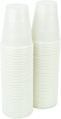 كاسات للادوية والشرب كوب بلاستيك شفاف 5 اونص كم 90 in Kuwait