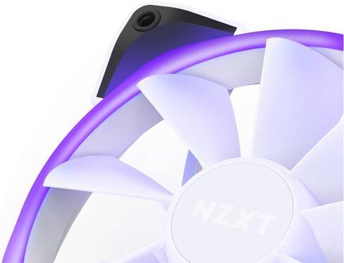 NZXT AER RGB 2-140 مم - HF-28140-B1 - تخصيصات الإضاءة المتقدمة - أطراف الجناح - محمل ديناميكي سائل - مروحة LED RGB PWM لـ NZXT RGB - فردية (وحدة التحكم في الإضاءة مطلوبة وغير متضمنة) in Kuwait
