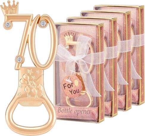 24 Packs 40th Bottle Opener, Gifts for 40th Birthday Party Favors, 40th Wedding Anniversary Party Return, Gifts or Souvenirs for Guests, Theme Party Decorations (40th-Anniversary) in Saudi Arabia