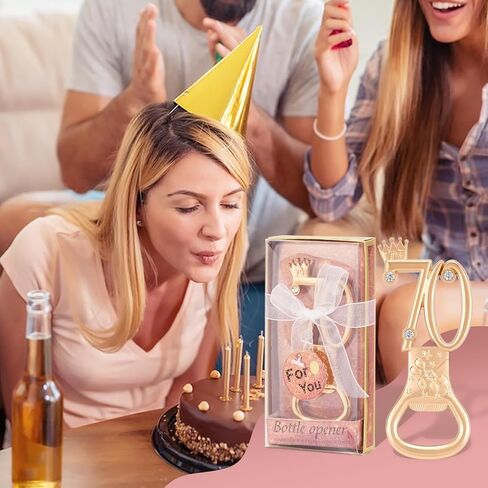 24 Packs 40th Bottle Opener, Gifts for 40th Birthday Party Favors, 40th Wedding Anniversary Party Return, Gifts or Souvenirs for Guests, Theme Party Decorations (40th-Anniversary) in Saudi Arabia