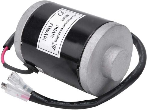 Alomejor 24V 100w Brushed Motor High Speed Brush Motor with Belt Pulley for Electric Bike Scooter E-Bike Controller in Saudi Arabia