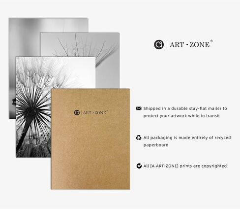 Black and White Wall Art Prints Posters Minimalist Decor, 8x10 Canvas Prints Unframed Set of 3, Plant Posters Aesthetic for Living Room in Kuwait