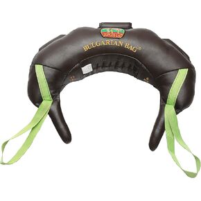Bulgarian Bag Original - Genuine Leather Size S (17lbs), Made, Including The Instructional Video from The Inventor Coach Ivan Ivanov (Wrestling, Fitness)