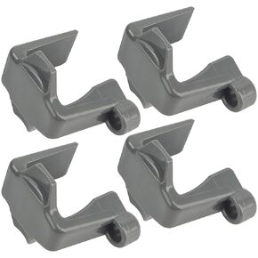 Boat Bumper Clips, Pontoon Boat Fender Clips for Docking, Boat Square Rail Fender Hangers Adjusters, 4Pack