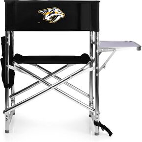 PICNIC TIME NHL Sports Chair, One Size, Black