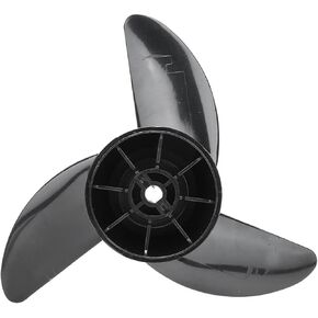 12V24V Thicken Plastic, Thruster Fitting Outboard Motor Trolling Motor Propeller Electric 3 Propeller Accessory