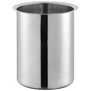 OCS Parts 2 Quart Bain Marie Pot | 6-3/4" x 4-3/8" Stainless Steel Pot for Warm or Cold Food, Sauces, Soups, or Organizing Cooking Utensils