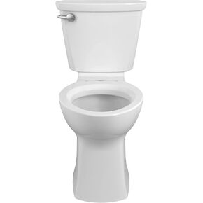American Standard 215DA104.020 Cadet PRO Two-Piece Toilet, Round Front, Standard Height, White, 1.28 gpf