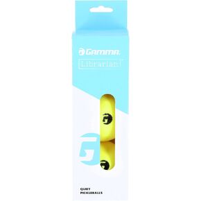 كرات كرة المخلل الإسفنجية من GAMMA Librarian، كرات إسفنجية لممارسة كرة المخلل مع ارتداد حقيقي على جميع الأسطح. معتمد من USAP، يقلل الضوضاء، الحدائق، HOA، كرة بيكل هادئة للعب في الأماكن المغلقة أو الهواء الطلق