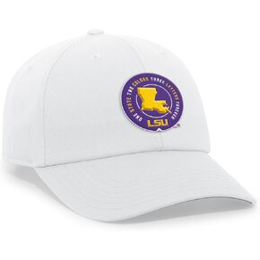Pacific Headwear Standard LSU Hybrid Cotton Dad Cap, Main