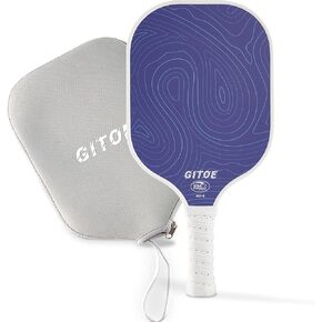 Pickleball Paddle USAPA Approved Pickle Ball Paddle Carbon Fiber Pickleball Set with Paddle Cover, Lightweight Graphite Pickleball Paddles