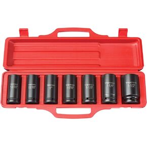 TEKTON 3/4 Inch Drive Deep 6-Point Impact Socket Set, 22-Piece (7/8-2 in.) | 48995
